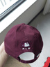 美職棒（MLB）男女復(fù)古可調(diào)節(jié)軟頂運(yùn)動(dòng)棒球帽休閑遮陽(yáng)鴨舌帽情侶CP77/CP66 酒紅LA小標(biāo)【CP77-07WIS】 均碼 曬單實(shí)拍圖