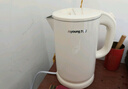 九陽（Joyoung）熱水壺?zé)畨仉娝畨?雙層壺體 304不銹鋼 1.5L家用0膠水電水壺 K15FD-W100 曬單實(shí)拍圖