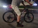 鳳凰（Phoenix）山地自行車減震變速成人男款單車青少年學(xué)生越野公路 烏梅子醬+加粗減震+輻條輪 24寸-24速（建議身高150-165） 曬單實(shí)拍圖