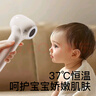 貝瑞加（Babyprints）新生兒連體衣2件裝嬰兒純棉爬服夏季薄款哈衣柔軟家居內(nèi)衣 白粉52 曬單實拍圖