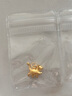 中國(guó)黃金（CHINA GOLD）黃金項(xiàng)鏈女足金貓咪吊墜轉(zhuǎn)運(yùn)珠首飾七夕情人節(jié)生日禮物送女友老婆 貓咪吊墜 約0.3g【贈(zèng)銀鏈】 曬單實(shí)拍圖