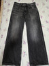 G-STAR RAW25年夏季新款Type 96牛仔褲寬松直筒修飾腿型男士潮流長褲D23693 灰色 32 30 曬單實拍圖
