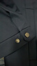 SHANSHAN男士短款輕薄羽絨服男秋冬商務(wù)休閑翻領(lǐng)鴨絨保暖行政夾克款 藏青色 2XL /185 曬單實(shí)拍圖