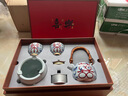 簡(jiǎn)先生圍爐煮茶酒精爐家用室內(nèi)煮茶爐煮茶器功夫茶具整套禮盒裝 青花喜樂(lè)丨藤編提梁壺+煮茶爐+2 201mL(含)-300mL(含) 曬單實(shí)拍圖