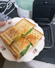 小熊（Bear） 三明治機(jī)電餅鐺可拆洗雙面加熱家用早餐機(jī)輕食機(jī)華夫餅機(jī)熱吐司壓烤機(jī)DBC-C06M1 上下盤可拆洗 曬單實(shí)拍圖