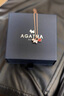 AGATHA/璦嘉莎 愛(ài)心小狗銀項(xiàng)鏈女【生日禮物】送女友閨蜜高級(jí)感輕奢吊墜 瑪瑙紅 曬單實(shí)拍圖