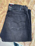 Levi's【商場(chǎng)同款】李維斯25春夏新款男士555寬松直筒牛仔褲000LO 黑色 31 (32) 曬單實(shí)拍圖