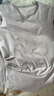 駱駝（CAMEL）戶外晨跑運(yùn)動服女休閑短袖兩件套裝 Y23BA0L6059C5 雪柔紫 L 曬單實(shí)拍圖