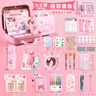 得力（deli）文具套裝禮盒大禮包女孩生日禮物7-14歲10歲男孩電動(dòng)文具小女孩6-12小學(xué)生高顏值六一兒童節(jié)禮物 3-9高年級(jí)【推薦高檔】手提箱款-女孩 曬單實(shí)拍圖
