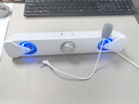SADA賽達(dá)V-110電腦音響多媒體音箱臺式機(jī)有線帶麥克風(fēng)耳機(jī)家用長條低音炮筆記本USB/TPC一線通小喇叭 曬單實(shí)拍圖