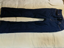 無印良品（MUJI） 女式 牛仔 直筒褲（股下77cm）女款牛仔褲子 純棉全棉丹寧回潮 深藏青色BEA25A3S 26inch 165/66A 曬單實(shí)拍圖