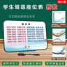 磁性座位表中小學(xué)生班級活動(dòng)座次表講臺排位計(jì)劃表名字磁鐵磁力貼 定制【名字加厚+雙色】+鋁合金邊圖一 曬單實(shí)拍圖