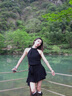 西兒法式掛脖無袖連衣裙女夏季設(shè)計感蝴蝶結(jié)綁帶A字裙荷葉邊露肩短裙 黑色 M 95-105斤 曬單實拍圖