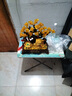 梟庭閣招財金蟾擺件黃水晶搖錢樹發(fā)財樹客廳酒柜裝飾喬遷開業(yè)禮品金白菜 大號（招財進寶貓+水晶樹）禮盒 曬單實拍圖