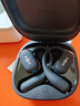 韶音（SHOKZ）OpenFit 2 T920新一代舒適圈開放式耳機(jī)掛耳式藍(lán)牙耳機(jī)運(yùn)動(dòng)跑步騎行無線非骨傳導(dǎo) 闌夜黑 曬單實(shí)拍圖