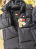 TOMMY JEANS【90絨】秋冬季男美式潮流刺繡保暖連帽寬松面包羽絨服外套 藏青色C1G S （推薦：130-140斤） 曬單實(shí)拍圖