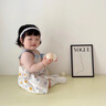 G.DUCKKIDS童裝女童連衣裙夏季嬰兒童公主裙夏天薄款女寶寶裙子嬰幼童吊帶裙 粉色 90 （建議寶寶10-12公斤 24-36個月） 曬單實拍圖