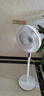美的（Midea）【颶風(fēng)節(jié)能】七葉柔風(fēng)立式電風(fēng)扇/家用輕音落地扇/臺式小型風(fēng)扇/大風(fēng)力遙控定時搖頭風(fēng)扇 SAH35BSJ 曬單實(shí)拍圖