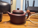 京東京造 宜興紫砂壺 手工茶壺【原礦紫泥】煮泡茶具 德鐘壺238ml禮盒裝 曬單實(shí)拍圖