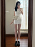 CharisKitty小c&k單肩包包女2025新款高級感斜挎包通勤鏈條包七夕情人節(jié)禮物 Beige米白色【小CK七夕專屬禮物】 曬單實(shí)拍圖