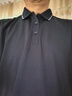 杉杉【含桑蠶絲 亞麻】7A抗菌POLO衫短袖男士夏季冰絲涼感t恤翻領(lǐng)工裝 曬單實(shí)拍圖