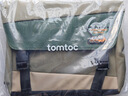 tomtoc x 吉考斯工業(yè)聯(lián)名款郵差包單肩包男士大容量通勤包休閑斜挎包T27 機(jī)組綠 6.5L 曬單實(shí)拍圖