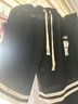 柏樂迪 青少年冰絲短袖t恤男孩12-15歲初高中學(xué)生運(yùn)動(dòng)套裝14中大童夏裝 LB-TZ559白色（短袖+短褲） 160 M （建議體重75-98斤） 曬單實(shí)拍圖