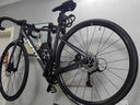 捷安特（GIANT）SCR鋁合金18速CD油碟內走線(xiàn)彎把公路自行車(chē) 亮光銀河灰 700C×460MM S 建議165-175cm 曬單實(shí)拍圖