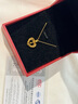 老鳳祥黃金項鏈女愛(ài)心足金吊墜純金實(shí)心新年生日情人節禮物送女友老婆 足金吊墜+久伴鐘愛(ài)禮盒【贈S925鏈】 曬單實(shí)拍圖