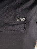 EMPORIO ARMANI/阿瑪尼官方旗艦新款男士平紋棉質(zhì)寬松直筒衛(wèi)褲夏季 【寬松直筒】黑色 （褲長偏長） M  (推薦：135-150斤) 曬單實拍圖