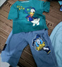 G.DUCKKIDS小黃鴨男童夏裝純棉套裝2025新款兒童夏季兩件套寶寶衣服短袖夏天 綠色 130 cm 曬單實拍圖