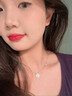 歐禧四葉草吊墜項(xiàng)鏈女S925純銀小眾鎖骨鏈生日七夕情人節(jié)送女朋友禮物 【精美禮盒】純銀滿鉆四葉草項(xiàng)鏈 曬單實(shí)拍圖