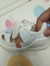 基諾輔童鞋男女嬰幼兒涼鞋包頭1-2歲2025夏季兒童寶寶學(xué)步鞋透氣機(jī)能鞋 K1212藍(lán)色【夏季鏤空】 17 內(nèi)長12.8腳長約11.9-12.3 曬單實拍圖