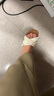 Bata外穿拖鞋女2025夏羊皮度假軟底涼拖鞋AHC06BT5 米白 36 曬單實(shí)拍圖