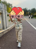 班喜迪【卡通印花】男童套裝夏裝新款兒童帥氣襯衫男寶寶純棉休閑兩件套 曬單實拍圖