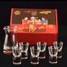 永不分梨五糧液股份公司 中國(guó)紅禮盒白酒 雙瓶梨味酒蒸餾配制酒宴請(qǐng)送禮 40度 375mL 2瓶 禮盒裝+禮袋 曬單實(shí)拍圖