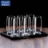 鷗欣進(jìn)口無(wú)鉛玻璃杯子 家用歐式簡(jiǎn)約水杯6只套裝客廳喝水杯子無(wú)蓋茶杯 370ml帶托盤(pán)套裝 曬單實(shí)拍圖