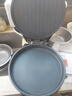 揚(yáng)子 多功能懸浮式全自動(dòng)電餅鐺家用雙面加熱烙餅鍋小型烤餅自動(dòng)斷電餅檔煎餅機(jī)加深加大薄餅機(jī)鐵板燒 28cm直徑 2.8cm深(適合1-3人) 曬單實(shí)拍圖
