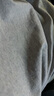 杰克·瓊斯（JACK&JONES）26年男裝夏季t恤重磅純棉寬松休閑短袖T恤男小眾個性半袖情侶款 G41淺花灰色 3XL 195 曬單實拍圖