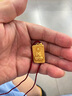 漢秀黃金十二生肖本命佛吊墜足金龍年普賢菩薩掛墜男520情人節(jié)禮物 生肖羊-大日如來(lái)(金約:4.87克) 曬單實(shí)拍圖