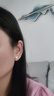 AJIDOU阿吉豆2025爆款仿珍珠耳釘女S925銀針新款精致百搭爆款正圓大珍珠 曬單實拍圖