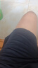 真維斯（JEANSWEST）短褲女夏季新款純棉超顯瘦運動短褲女慵懶風A字休閑純色五分褲 曬單實拍圖