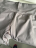 無印良品（MUJI）Walker 女式 易干 半長收腿褲 BIG04A3S 打底褲 中灰色 XL 曬單實拍圖