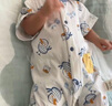 巴布豆嬰兒衣服夏季薄款純棉寶寶連體衣新生兒短袖外出抱衣哈衣爬服夏裝 曬單實(shí)拍圖