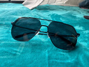 暴龍近視眼鏡飛行員式近視太陽(yáng)鏡男款偏光墨鏡司機駕駛鏡TCBL8068 D70-鏡框電光藍 1.56高清偏光(建議600度內) 曬單實(shí)拍圖