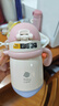 babycare小企鵝兒童保溫杯嬰幼兒寶寶保溫奶瓶水壺學(xué)飲直飲吸管杯兒童水杯 贈(zèng)直通吸嘴- 把手款萊莎粉 300ml 曬單實(shí)拍圖