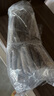 無(wú)印良品（MUJI）減輕額頭刺癢感 羊毛混羅紋編織帽 帽子DBC48A4A 米色  曬單實(shí)拍圖