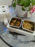 小熊（Bear）加熱飯盒 電熱飯盒 自熱飯盒 電加熱保溫飯盒 雙層304不銹鋼上班族熱飯神器微電腦蒸煮 DFH-C15B9 曬單實(shí)拍圖
