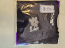 玖姿·安娜蔻【草目系列】優(yōu)雅植絨珠片繡圓領(lǐng)短袖T恤女2025夏新款 丈青 XL 曬單實拍圖