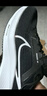 耐克NIKE跑步鞋男飛馬40氣墊PEGASUS 40運(yùn)動(dòng)鞋DV3853-001黑白41 曬單實(shí)拍圖